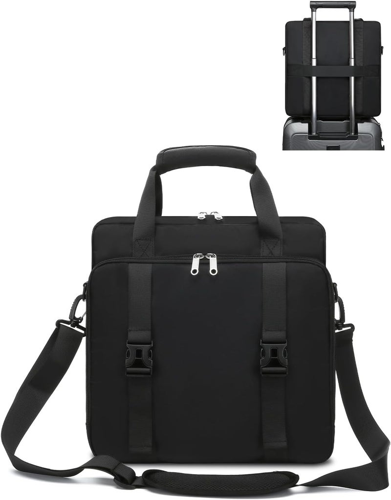 Muzale Store Starlink Mini Case Portable Star link Bag with Shoulder Straps Handle Travel Carry Bag with Cotton Liner for Accessories Black - Image 1